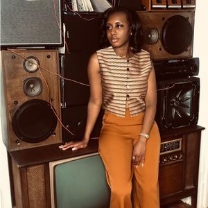 High Waisted Flare pants